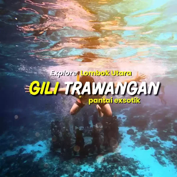 One Day Trip – Snorkeling Gili Trawangan, Meno, & Air