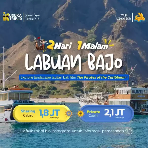 Sailing Pulau Komodo 2 Hari 1 Malam